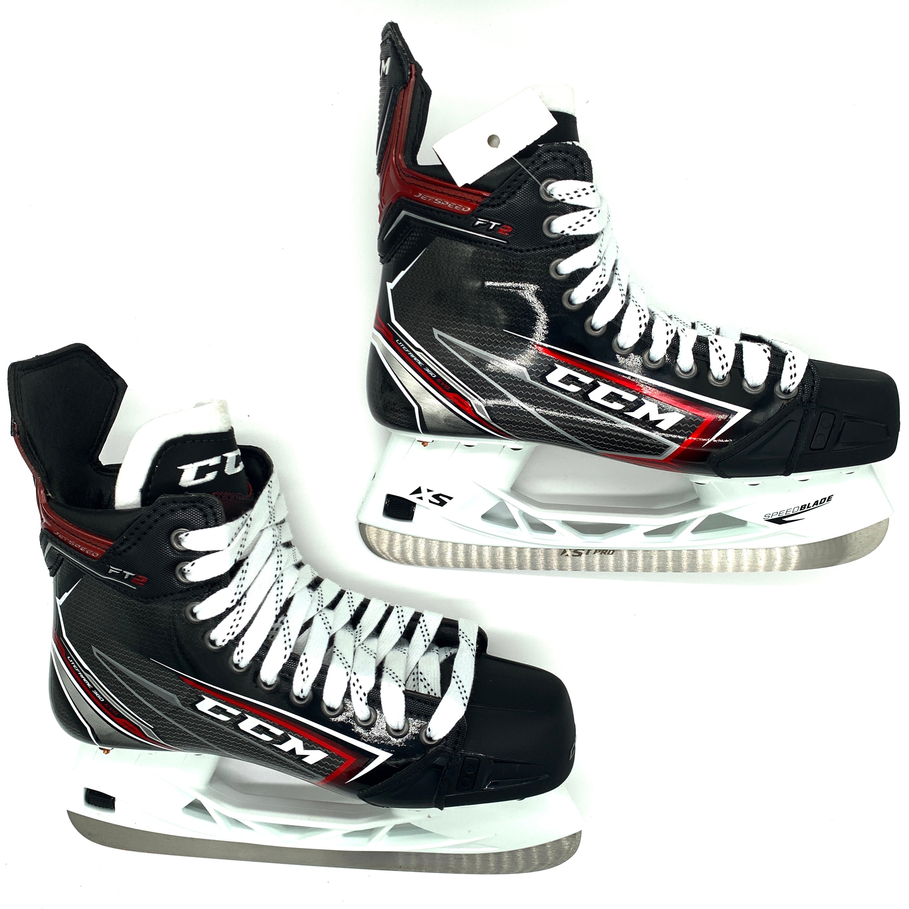 Patins de hockey CCM Jetspeed FT2 Pro Stock - Taille 9EE - Morgan Frost